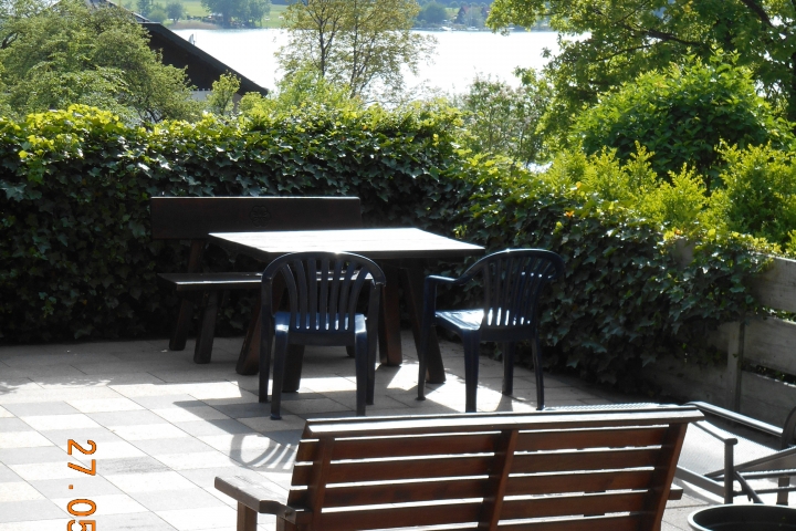 eigene große Terrasse