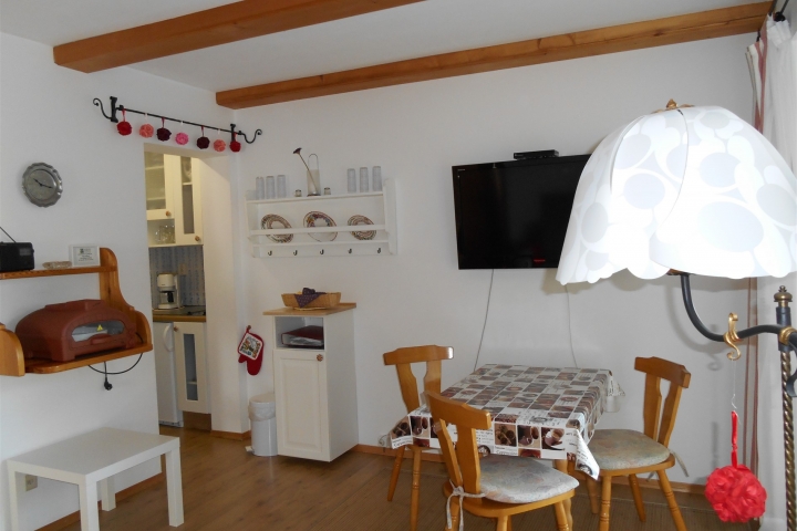 Wohnzimmer Terrassen-Ferienwohnung RIED