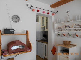 Wohnzimmer / Küchennische Ferienwohnung RIED