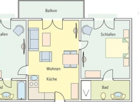 Ferienwohnung Typ A - Foto 2