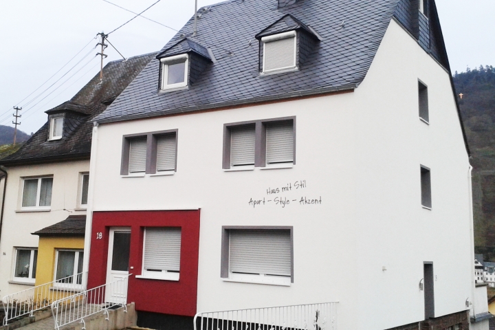 Haus mit Stil
Fewo Style und Fewo Akzent