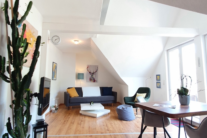 Ferienwohnung Akzent mit Balkon und Blick auf die Mosel