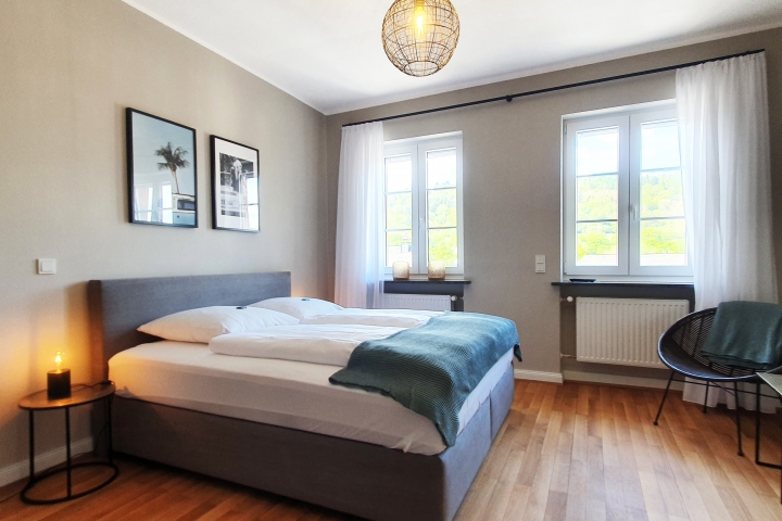 Beide Schlafzimmer sind mit Sat-TV ausgestattet