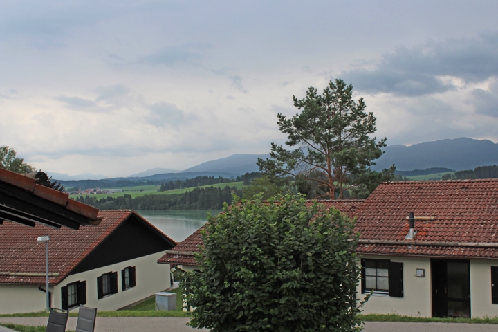 Ferienhaus Tegelberg | Blick von der Terrasse
