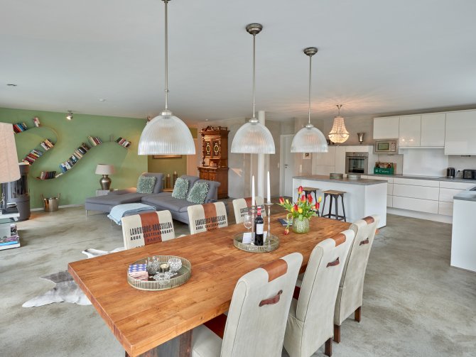 Wohnen, Kochen, Essen in stilvollem Ambiente