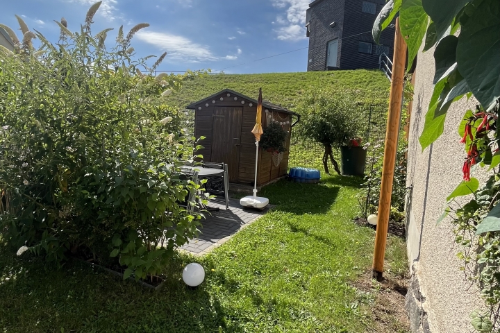 Gartenecke mit Grill