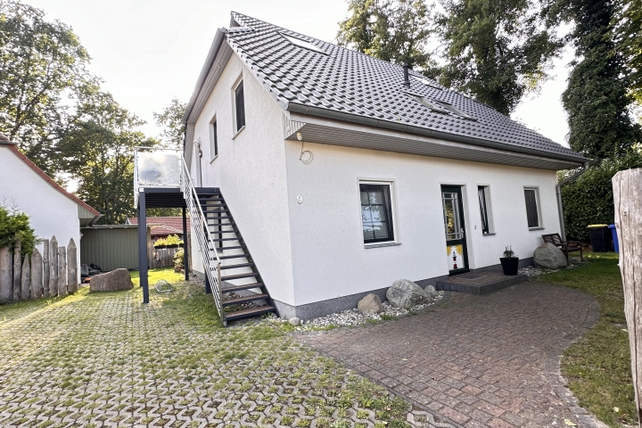 Zugang über die Treppe