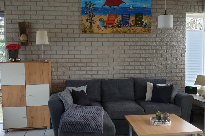 Haus Strandparel urgemütlich strandnah | Wohnbereich