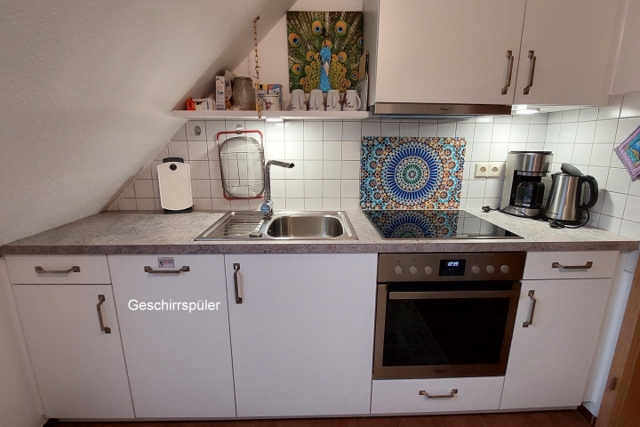 Neue Einbau Küche mit Geschirrspüler, Backofen, Mikrowelle ***Fach