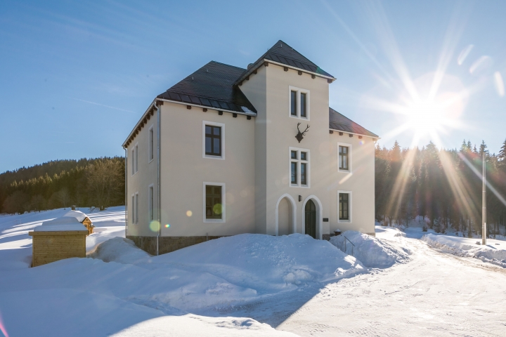 Alte Försterei Wildenthal in Eibenstock · Erzgebirge im Winter