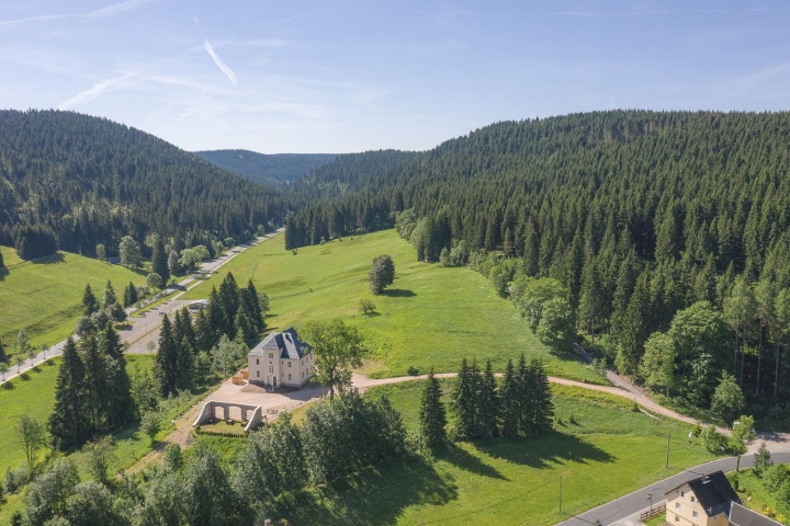 Blick auf die Alte Försterei