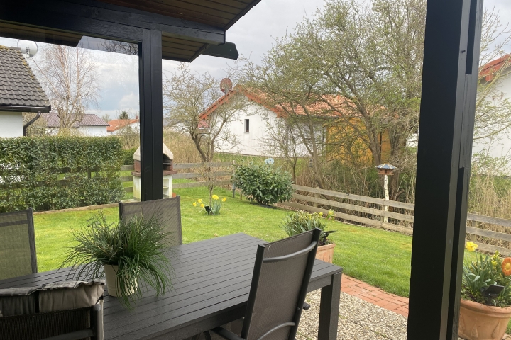 Überdachte Terrasse