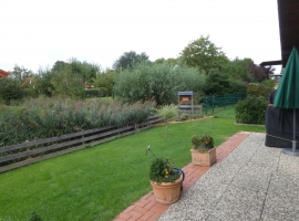 Blick Richtung Deich