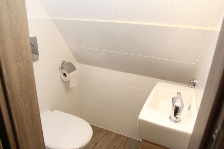 Extra Toilette oben