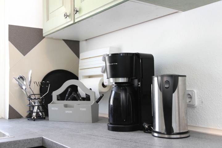 Kaffeemaschine und Wasserkocher