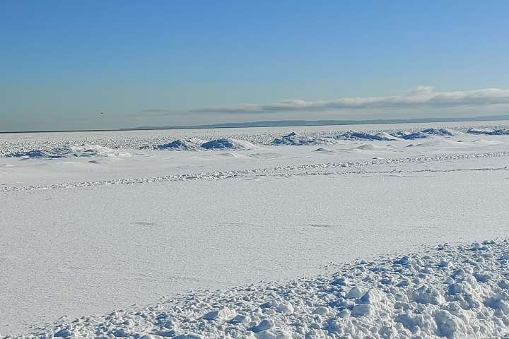 Herrlicher Strand im Winter Seebad Heringsdorf 