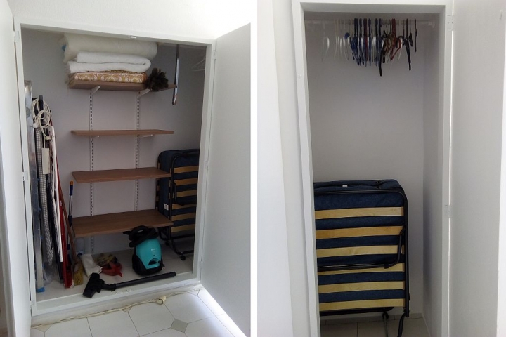 Wandeinbauschrank mit viel Platz