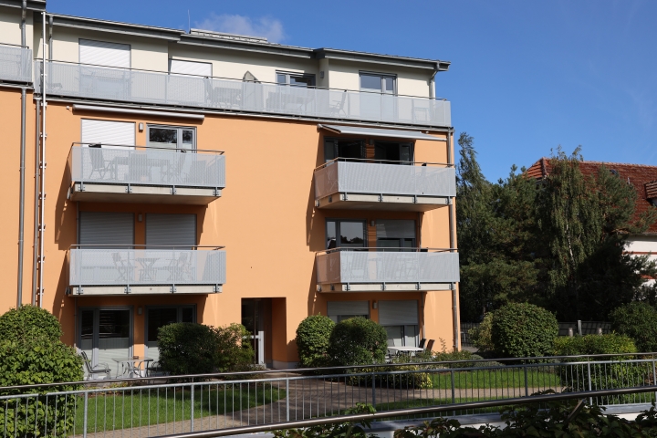 Unsere Balkone und Terrassen.