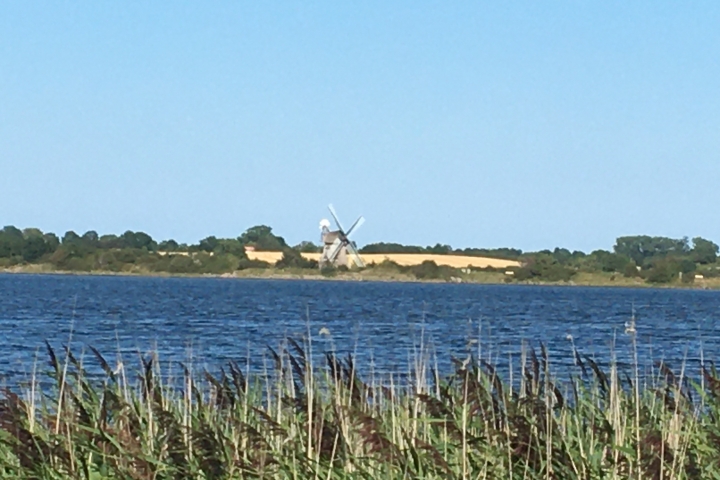 Blick zur Mühle Charlotte auf der Birk