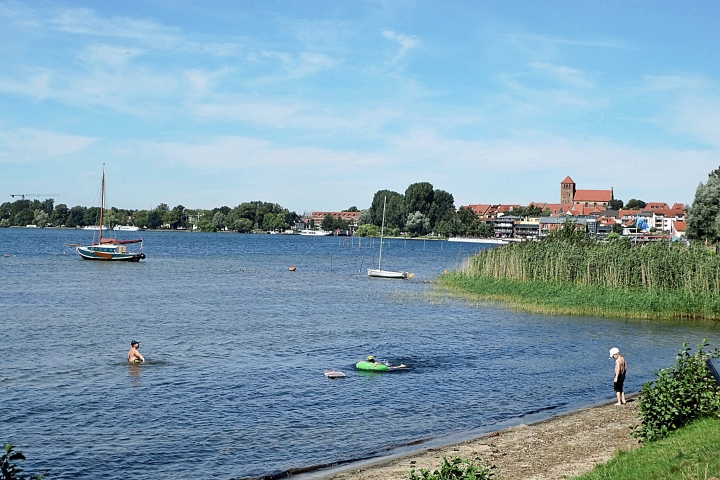 Badestelle an der Müritz
