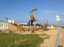 Piratenschiff Strandhaus Döse