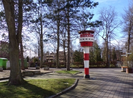 Leuchtturm Dorfplatz