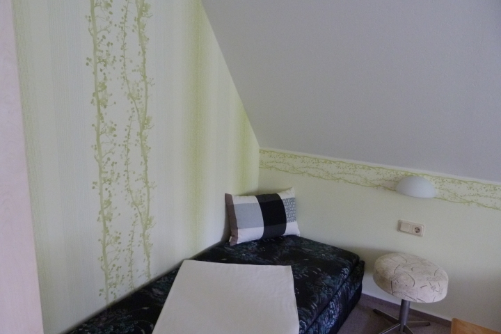 Schlafzimmer mit Einzelbett