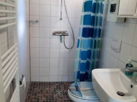 Badezimmer mit Dusche