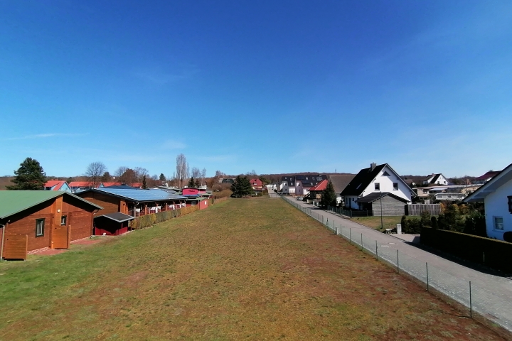 Ansicht vom Balkon