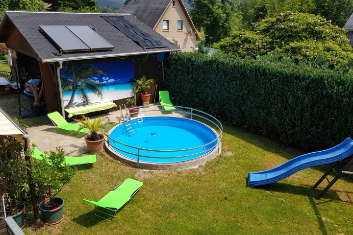 Pool zum erfrischen