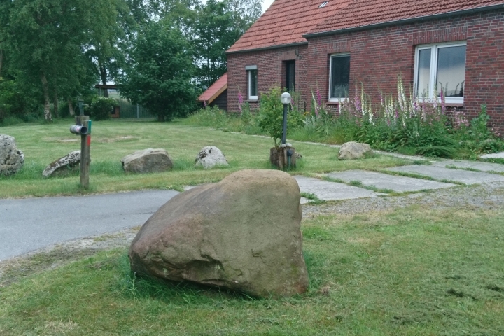 Ein Flintstein aus der Fahrrinne nach Langeoog