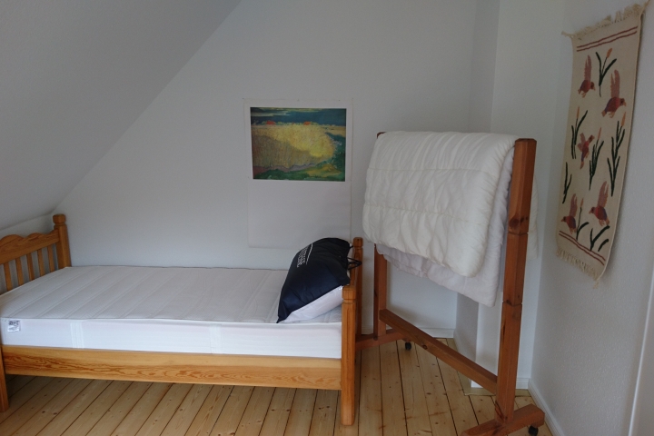 Im Zweibettzimmer 2 Betten 2 x 0,9 m