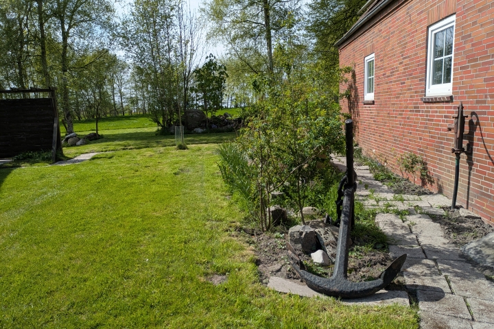 Ein älter Stockanker
