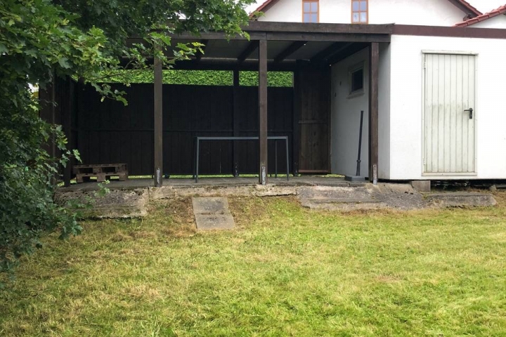 Gartenansicht und Untersitz