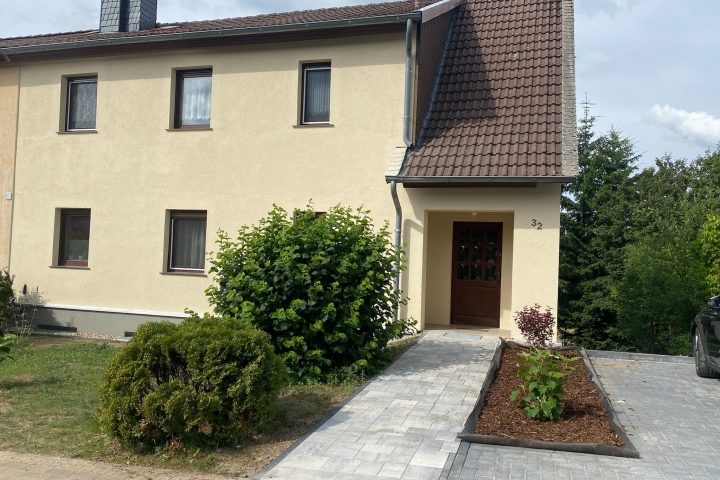 Ferienhaus Oberharzruhe | Haus von vorne