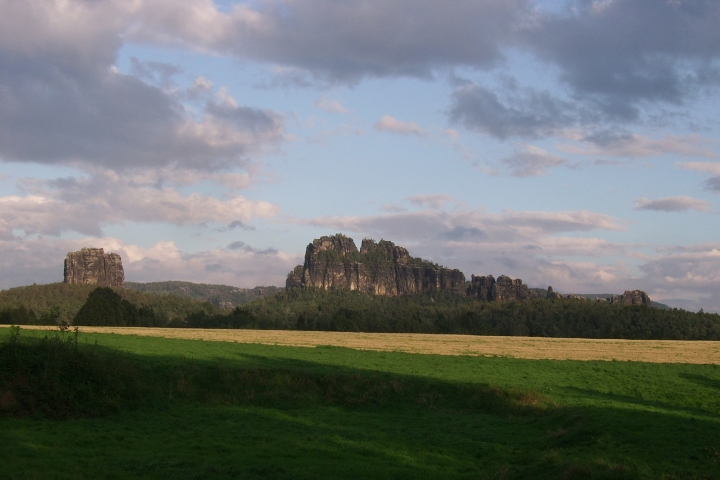 Falkenstein und Schrammsteinkette