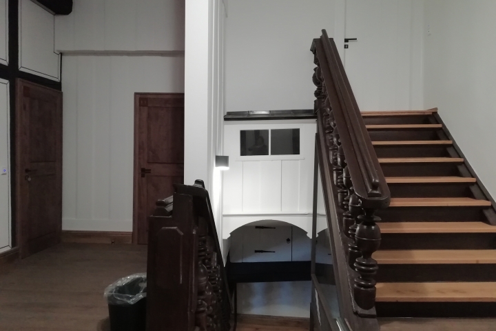 Treppe ins Dachgeschoss