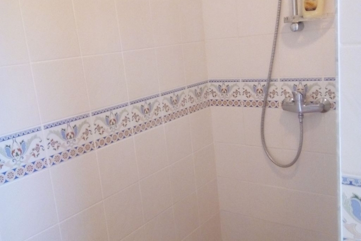 Dusche, innen