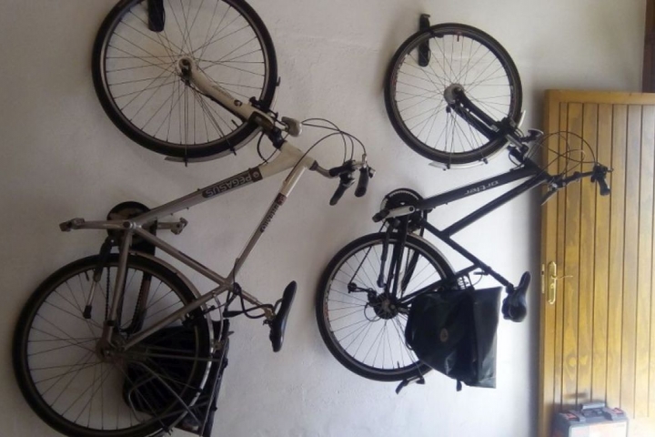 Fahrradvermietung im Haus
