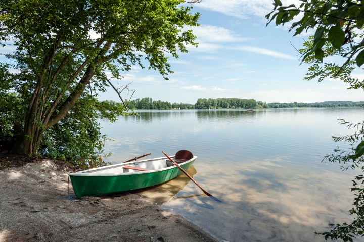 Hauseigenes Ruderboot