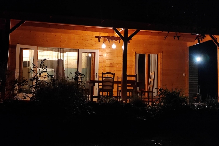 Terrasse Abends