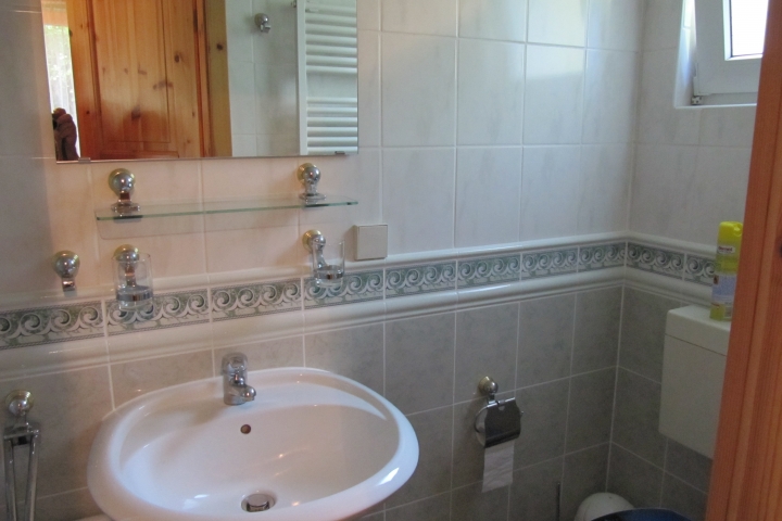 Bad - Dusche - WC - Fewo 2