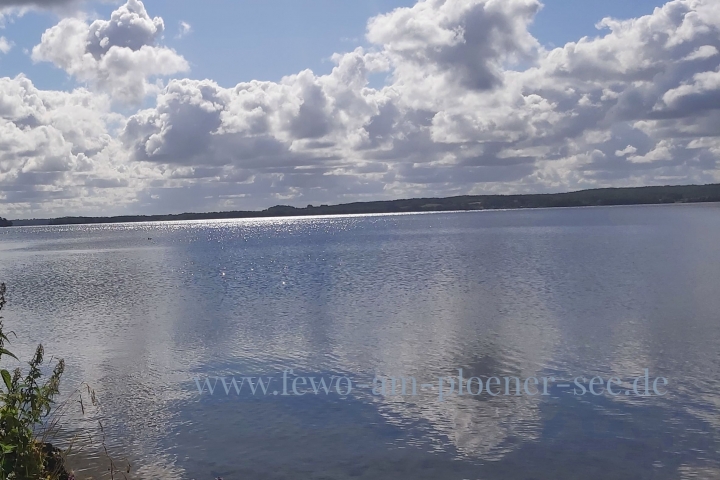 Der Große Plöner See ist der größte in Schleswig-Holstein
