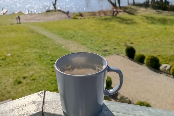 Die Seele bei einem Cappuccino baumeln lassen