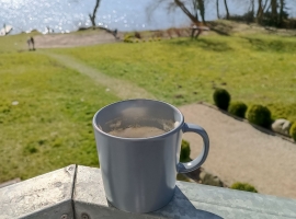 Die Seele bei einem Cappuccino baumeln lassen