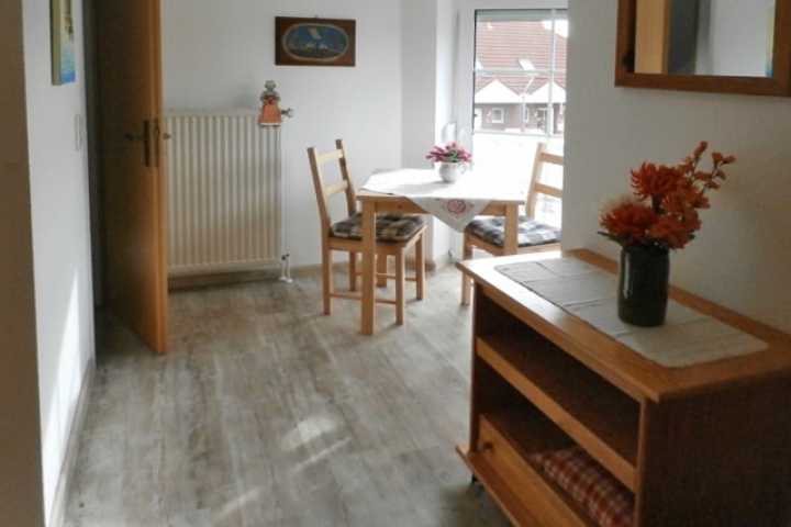 Sitzecke im Zweibettzimmer