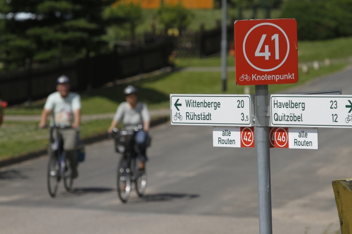 Viele ausgeschilderte Radwege, s. dieprignitz.de