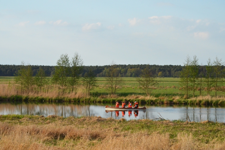 Kanutouren auf der Löcknitz