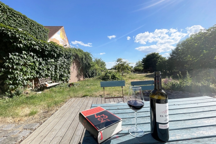 Ein sonniger Platz zum lesen und genießen