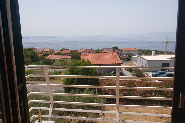 Meeresblick vom Balkon aus Wohnzimmer